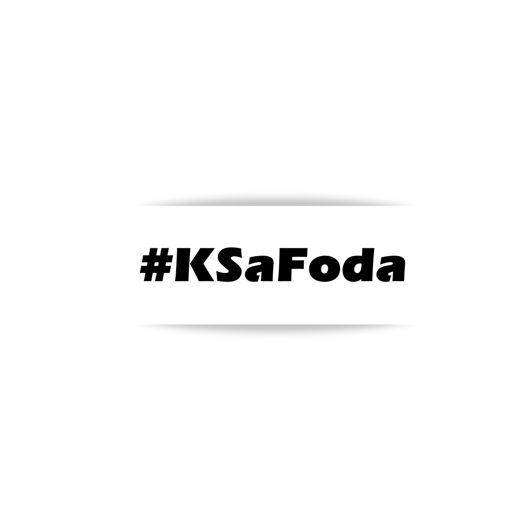 đ Sticker #KSaFoda Noir (100% off)