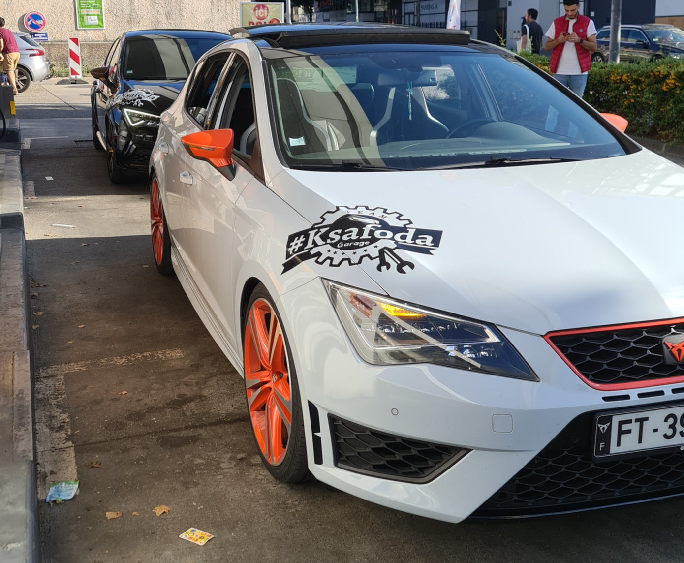 Aufkleber #KSaFoda Logo Schwarz