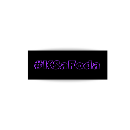 🎁 Sticker #KSaFoda Violet Creusé (100% off)