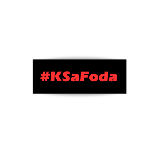 🎁 Sticker #KSaFoda Rouge (100% off)