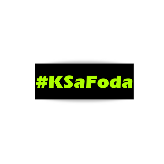Grand Sticker #KSaFoda Fluo