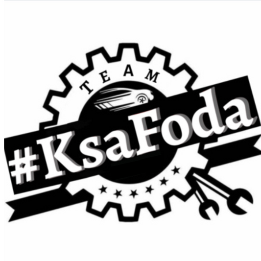 Sticker #KSaFoda Logo Noir
