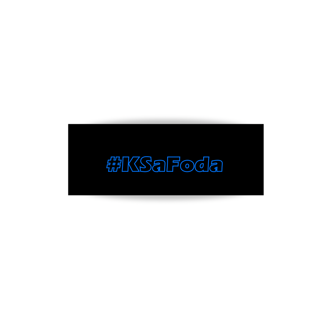 Petit #KSaFoda Bleu Creusé