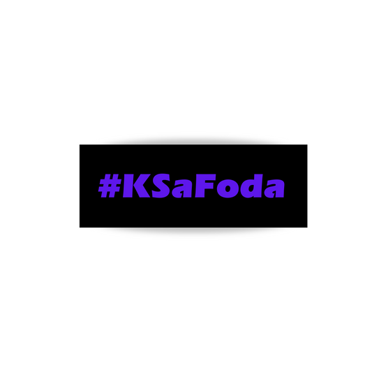 🎁 Sticker #KSaFoda Violet (100% off)